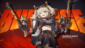 Burnice Zzz Character Spotlight Wallpaper