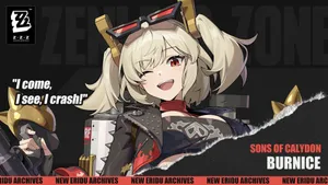 Burnice Zzz Character Spotlight Wallpaper