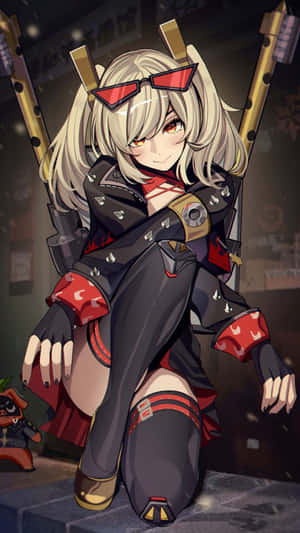 Burnice Zzz Cyberpunk Style Wallpaper