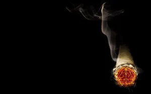 Burning End Of A Joint Wallpaper