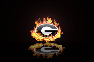 Burning Georgia Bulldogs Wallpaper