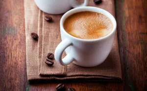 Burnt Cup Of Coffee Wallpaper