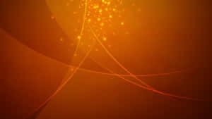 Burnt Orange Abstract Lights Wallpaper