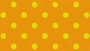Burnt Orange Polka Dots Pattern Wallpaper