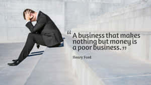 Business Growth Blueprint Wallpaper