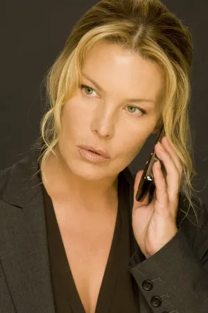 Businesswoman On Call Wallpaper