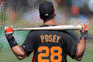 Buster Posey Bat Wallpaper