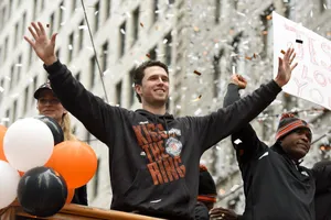 Buster Posey World Series Parade Wallpaper