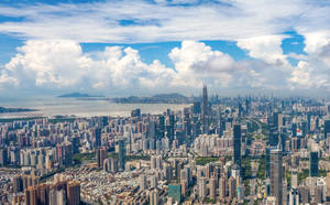 Busy Shenzhen City Wallpaper