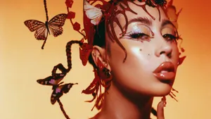 Butterfly_ Makeup_ Artistry Wallpaper