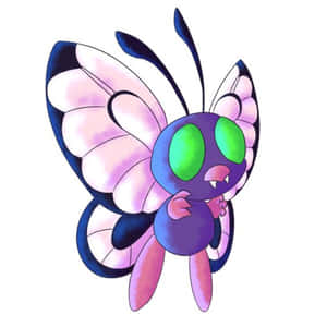 Butterfree 3d Art Wallpaper