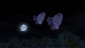 Butterfree 3d Dark Wallpaper