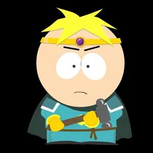 Butters As Professor Chaos South Park Wallpaper