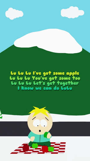 Butters Singing Picnic South Park Wallpaper