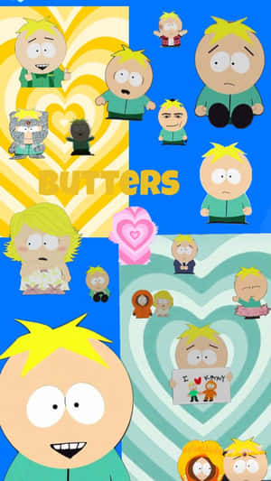 Butters South Park Collage Wallpaper