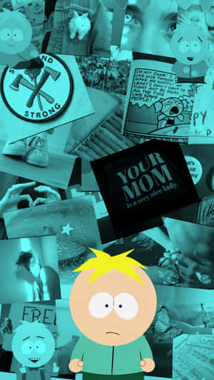 Butters Stotch Collage Wallpaper