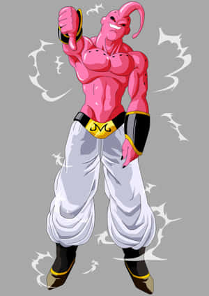 Buu, The Majin Menace Of Dragon Ball Z Wallpaper