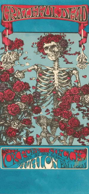 Buyartforless Aiate Poster Of Grateful Dead Iphone Wallpaper
