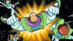 Buzz Lightyear Of Star Command Infinity And Beyond Wallpaper