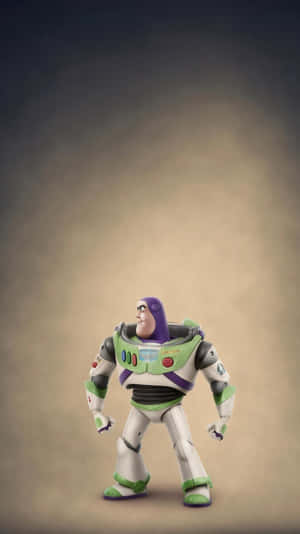 Buzz Lightyear Toy Standing Pose Wallpaper