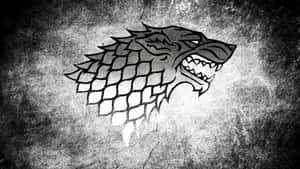 Bw House Stark Logo Textured Wallpaper