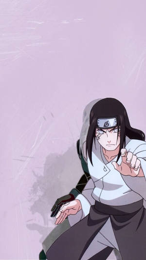 Byakugan Neji Hyuga Phone Wallpaper