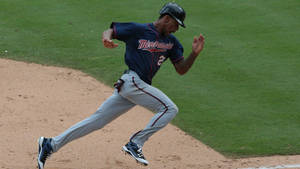 Byron Buxton Running Wallpaper