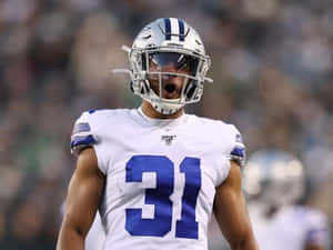 Byron Jones In Jersey Wallpaper