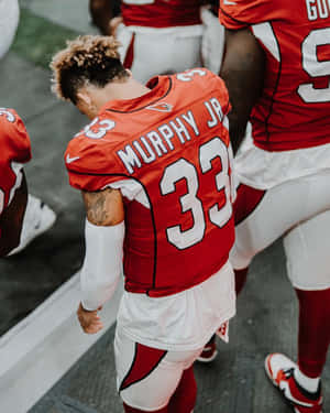 Byron Murphy, Football Star In Action Wallpaper