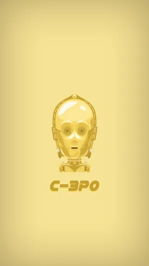 C-3po: The Eloquent Human-cyborg Relations Droid Wallpaper