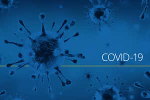 C O V I D19 Virus Representation Wallpaper