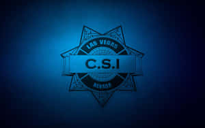C S I Las Vegas Badge Design Wallpaper