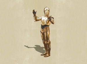 C3po 3840 X 2160 Star Wars Simple Wallpaper