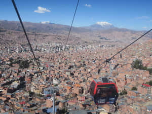 Cable Car In Asuncion Wallpaper