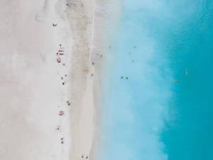 Cabo Verde White Sand Wallpaper