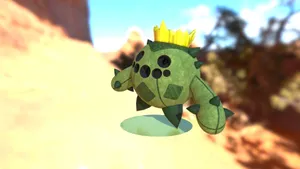 Cacnea 3d Blurry Wallpaper