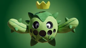 Cacnea Green Art Hd Wallpaper