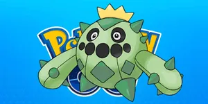 Cacnea Pokemon Go Blue Wallpaper