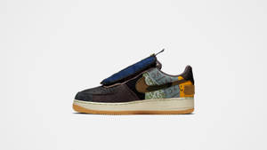 Cactus Jack Air Force Sneakers Wallpaper