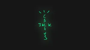 Cactus Jack Glow In Dark Wallpaper