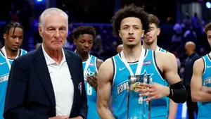 Cade Cunningham Award Ceremony Wallpaper