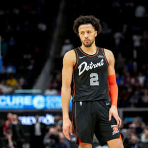 Cade Cunningham Detroit Pistons Game Wallpaper
