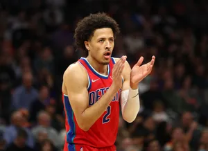 Cade Cunningham Detroit Pistons Game Moment Wallpaper
