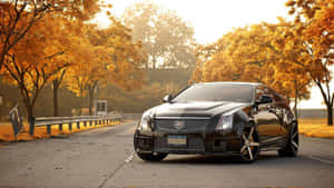 Cadillac Ats: A Bold Statement Of Luxury And Performance Wallpaper