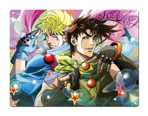 Caesar Anthonio Zeppeli In An Action Pose Wallpaper