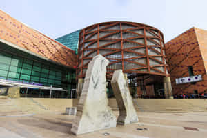 California Science Center Exterior Wallpaper