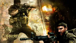 Call Of Duty Black Ops 1 Soldiers Wallpaper