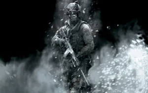 Call Of Duty Ghosts Action-packed Gameplay Wallpaper