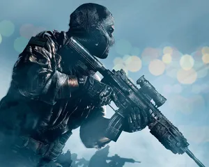 Call Of Duty Ghosts - Intense Gaming Action Wallpaper