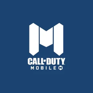 Call Of Duty Mobile Blue Logo Wallpaper